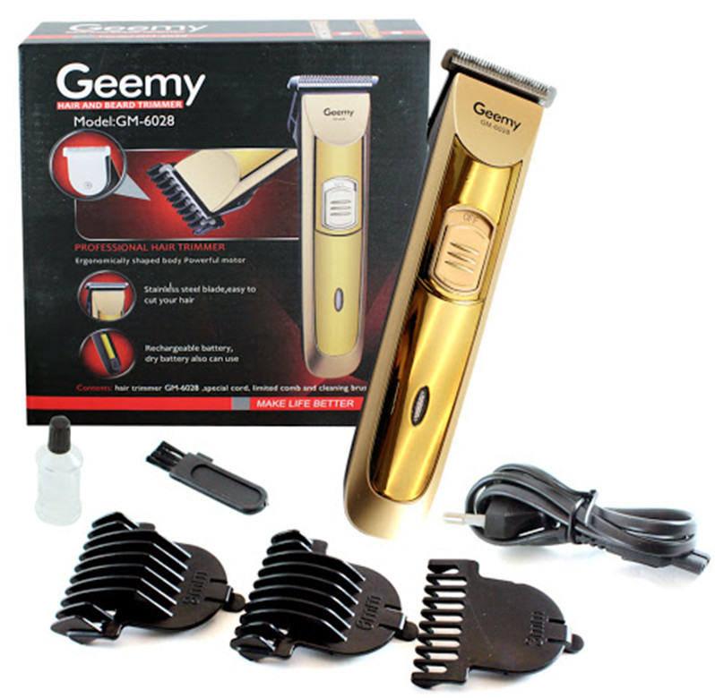 GM-6028 | Geemy | Rechargable Hair & Beard Trimmer / Clipper