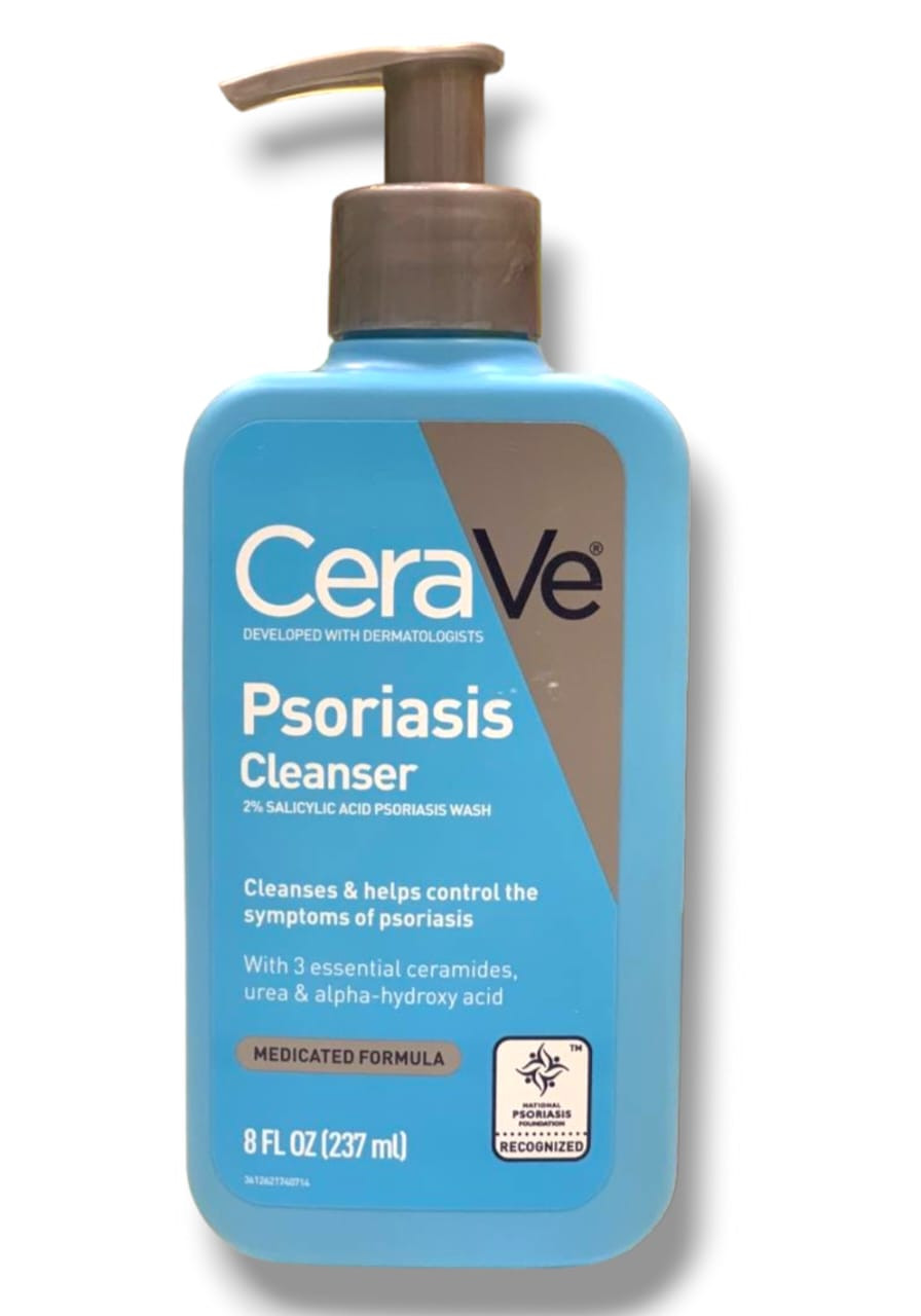 CeraVe | Psoriasis Cleanser | 237ML | Cleanses & helps control the symptoms of psoriasis